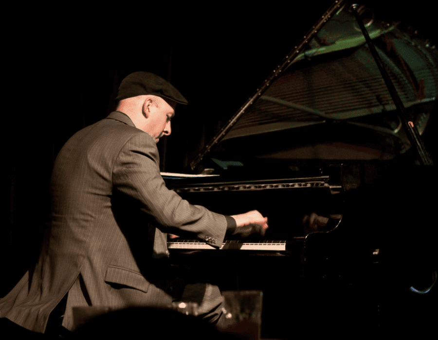 Rick Germanson playing piano