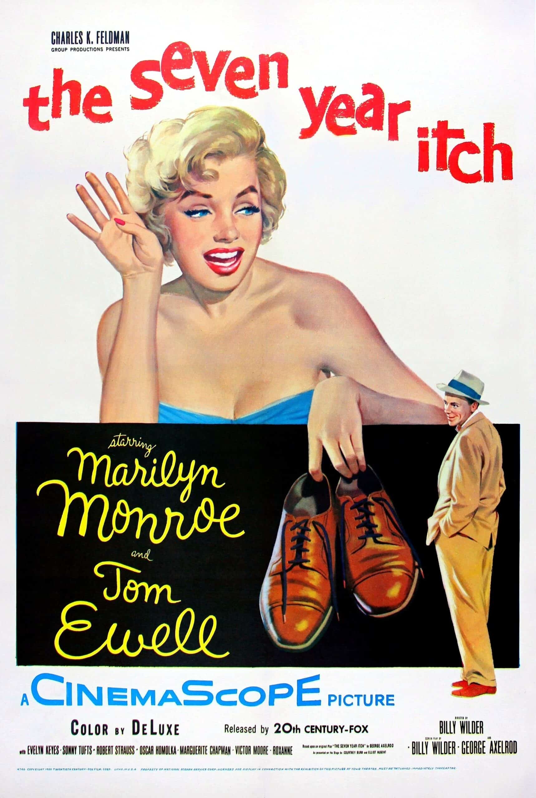 Movie Poster for The Seven Year Itch