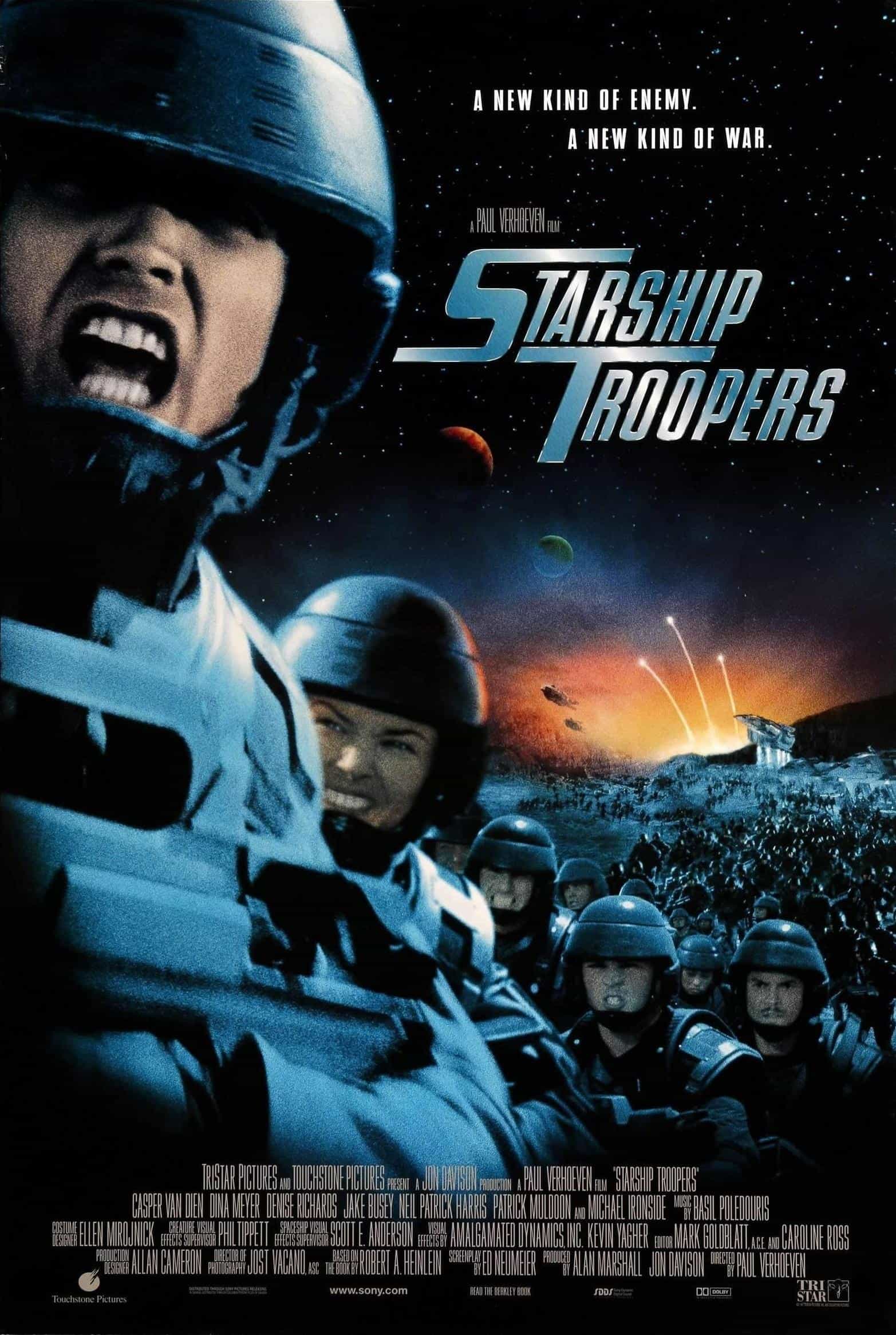 Movie Poster for Starship Troopers